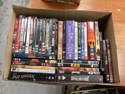 Lot 654 - Twelve boxes of DVD's