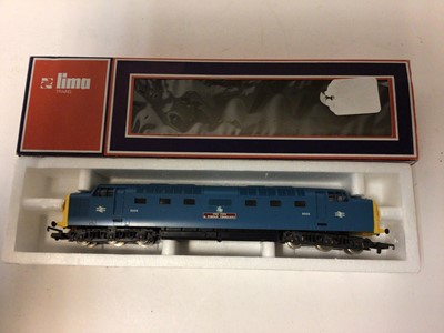 Lot 184 - Lima OO gauge locomotives including 4-6-0 BR blue Early Emblem Class 6000 tender locomotive, boxed 205103, 2-6-2T BR lined black Tank Locomotive 5574, boxed 205110 .
