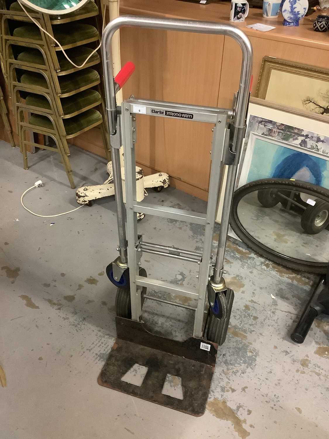 Lot 6 - Clarke Strong-arm foldable hand truck