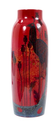 Lot 121 - Fine Royal Doulton flambe vase by Noke