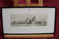 Lot 923 - William Lionel Wyllie (1851 - 1931), signed...