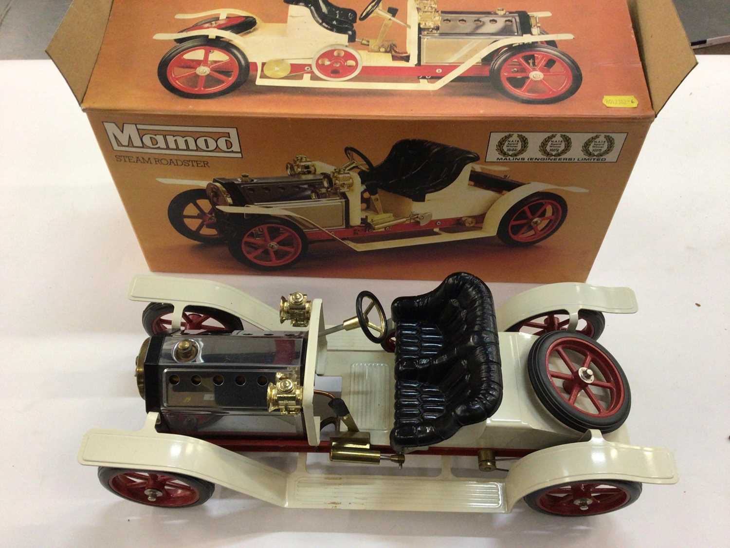 Lot 1937 - Mamod Steam Roadster, boxed