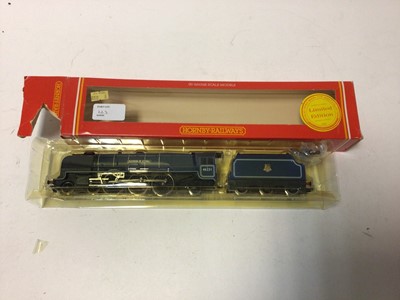Lot 223 - Hornby OO guage locomotives including Limited Edition 1116/1500 BR Express passenger blue 4-6-2 4-6-2 Coronation Class 8P 'Duchess of Atholl' tender locomotive 46231, boxed R372 and 4-6-2 BR Expres...