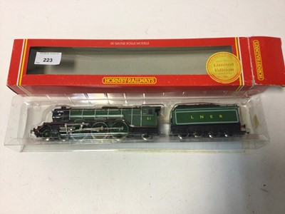 Lot 223 - Hornby OO guage locomotives including Limited Edition 1116/1500 BR Express passenger blue 4-6-2 4-6-2 Coronation Class 8P 'Duchess of Atholl' tender locomotive 46231, boxed R372 and 4-6-2 BR Expres...