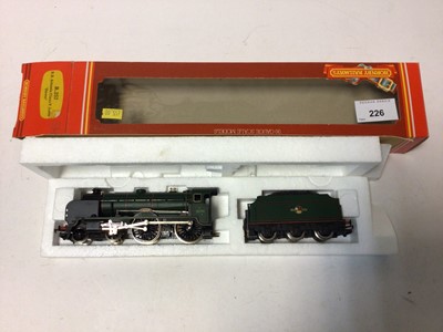 Lot 226 - Hornby OO gauge locomotives including BR Express passenger blue 4-6-2 Class A3 'Prince Palatine' tender locomotive 60052, boxed R146, BR lind green 4-4-0 Schools Class V 'Dover' tender locomotive 3...