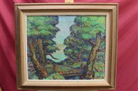 Lot 934 - Harold Emil Hartell, Scandinavian School oil...