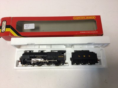 Lot 229 - Hornby OO gauge locomotives including BR lined green 4-6-2 Class A3 'Flying Scotsman' tender locomotive 60103, boxed R078, GWR green 4-6-0 King Class (No Logos or name plates) , boxed R078, LMS bla...