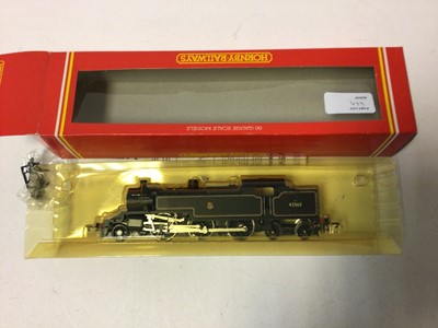 Lot 229 - Hornby OO gauge locomotives including BR lined green 4-6-2 Class A3 'Flying Scotsman' tender locomotive 60103, boxed R078, GWR green 4-6-0 King Class (No Logos or name plates) , boxed R078, LMS bla...