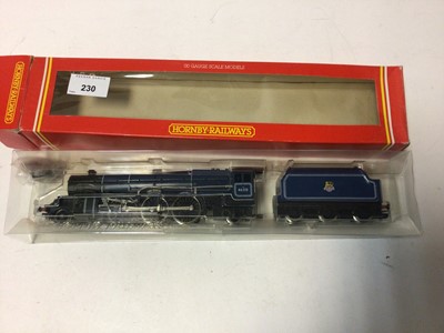 Lot 230 - Hornby OO gauge locomotives including BR lined blue Early Emblem 4-6-2 Princess Class 'Lady Patricia' tender locomotive 46210, boxed R037, LMS black 4-6-2 Class 7P 'Duchess of Montrose' tender loco...