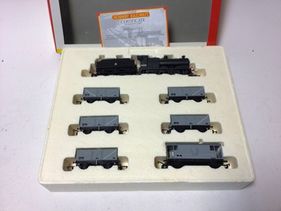 Lot 233 - Hornby OO gauge High Speed Train Pack including Intercity 125 HST power car R370 & HST Dummy poer car R371 plus BR Intercity MKIII coach R426, Special Edition 0252/1000 'The Colliery Set' with BR b...