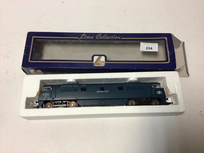 Lot 234 - Lima Collection OO gauge locomotives including Load Haul Class 37 diesel 'Gartcosh' 37884, boxed L204622, BR green Class 73 diesel 'Sir Herbert Walker' E6003, boxed L149929, EWS Class 33 diesel 330...