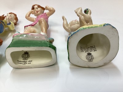 Lot 1129 - Eight Royal Worcester figures
