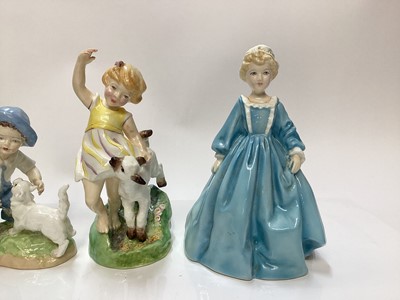 Lot 1129 - Eight Royal Worcester figures