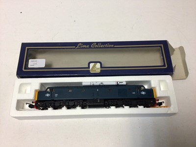 Lot 235 - Lima Collection OO gauge locomotives including EWS Class 37 deisel 'Hartlepool Pipe Mill' 37682, boxed L204754, BR blue Class 40 diesel 200, boxed L204939, EWS Class 67 diesel 67003, L204929 and BR...