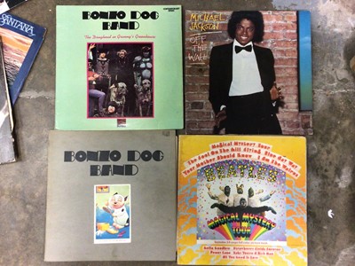 Lot 186 - Group of records, including Bonzo Dog Band, Beatles, Michael Jackson, etc
