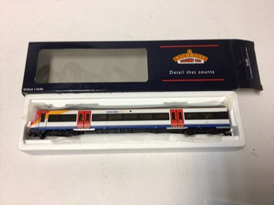 Lot 242 - Bachmann OO gauge locomotives including Southwest Class 170 2 Car Turbostar DMU , boxed 32-452, BR lined black Early Emblem weathered 2-6-0 N Class tender locomotive 31844, boxed 32-156, LNER black...