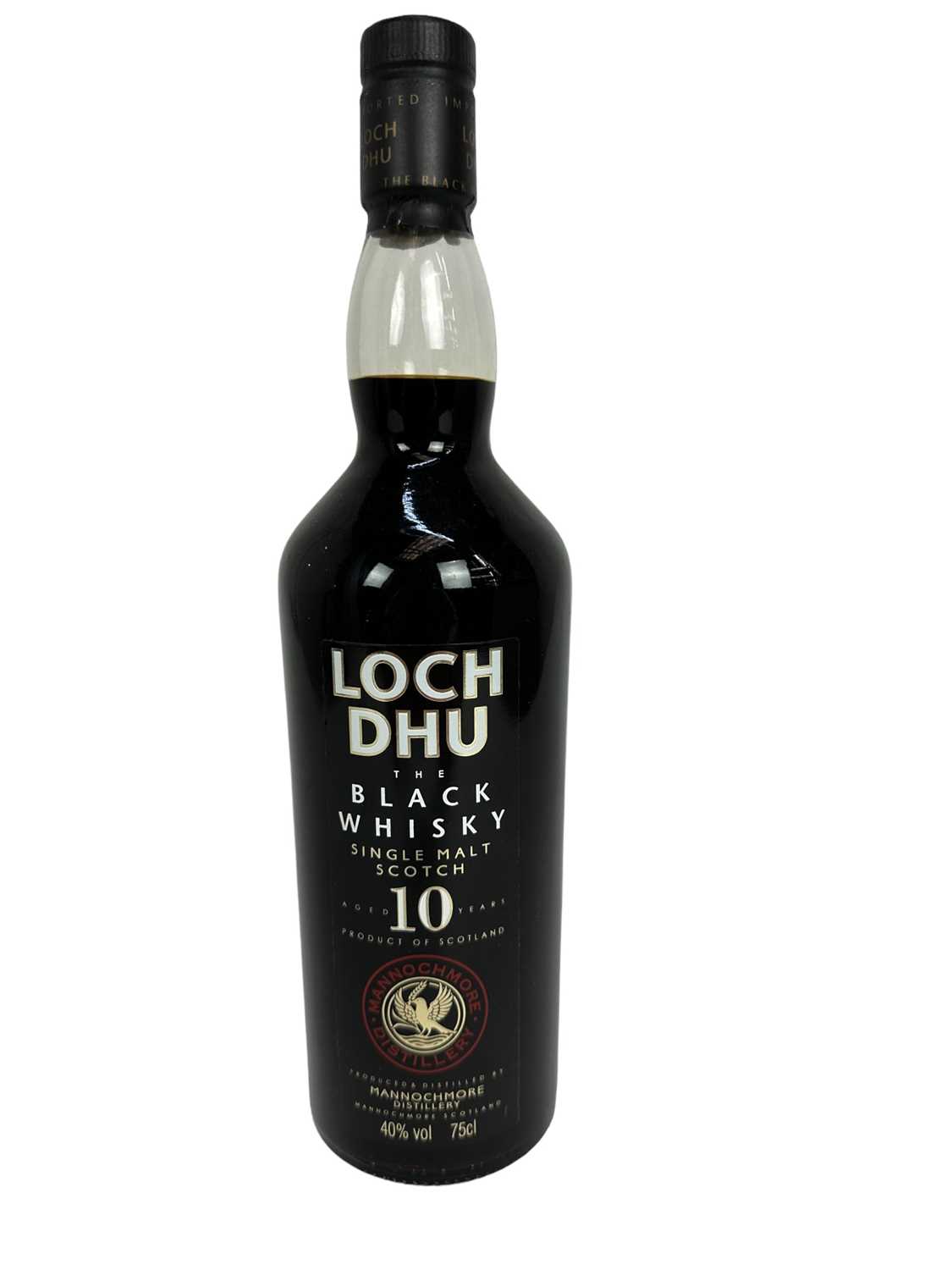 Lot 31 - Whisky - one bottle, Loch Dhu, The Black Whisky, aged 10 years, 40%, 75cl