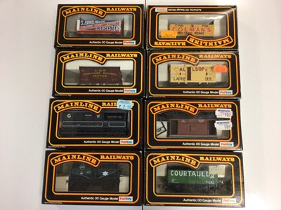 Lot 262 - Mainline OO gauge rolling stock, vans and wagons, boxed (28)