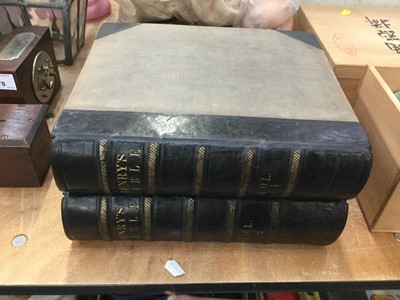 Lot 481 - Books- Henry's Bible, two volumes.