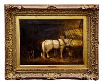 Lot 868 - William Shayer Snr. (1787 - 1879), oil on...