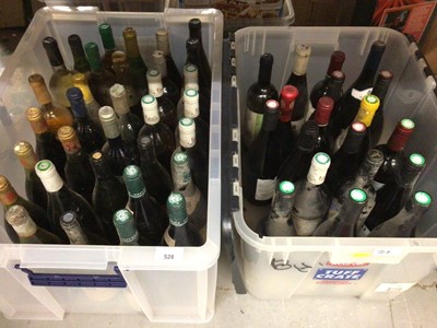 Lot 528 - Four boxes containing a very large quantity of assorted wines.