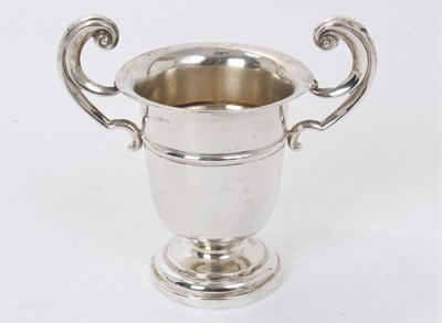 Lot 328 - Silver two handled cup Birmingham 1926