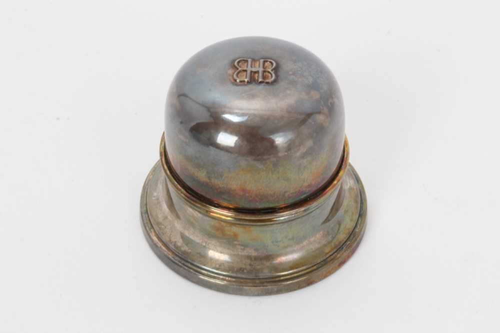 Lot 306 - Birks Canadian silver ring box.