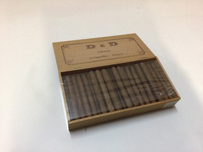 Lot 2452 - D&D Tobacco cigarillos in box