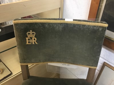 Lot 104 - H.M. Queen Elizabeth II Coronation chair 1953