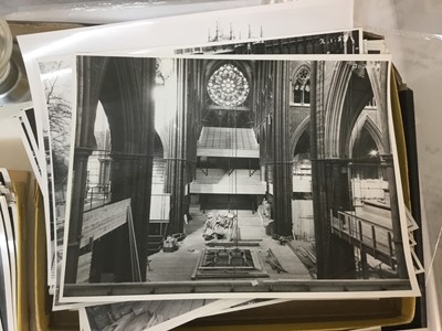 Lot 103 - H.M.Queen Elizabeth II Coronation 1953, rare door handle from The Queens robing room with fascinating selection of photographs and ephemera