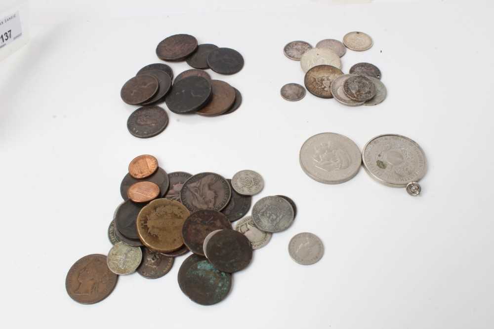 Lot 137 - World - Mixed coinage to include some silver (Qty)