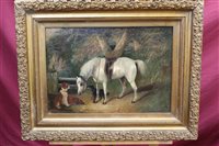 Lot 889 - Edward Armfield (1817 - 1896), oil on canvas -...