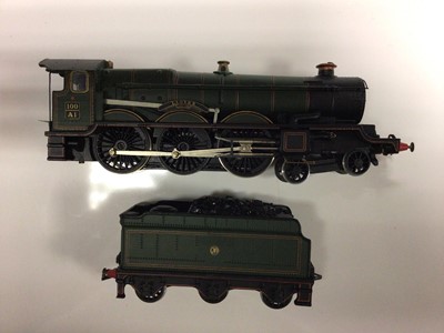 Lot 285 - Hornby Dublo OO gauge GWR 4-6-0 Lloyds 100 A1 'Duchess of Abercorn' 6234, 4-6-2 'Duchess of Buccleuch', , LMS 2-8-0 (possible repaint) 8109 and 0-6-0 diesel shunter, wrong boxe or unboxed (5)