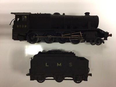 Lot 285 - Hornby Dublo OO gauge GWR 4-6-0 Lloyds 100 A1 'Duchess of Abercorn' 6234, 4-6-2 'Duchess of Buccleuch', , LMS 2-8-0 (possible repaint) 8109 and 0-6-0 diesel shunter, wrong boxe or unboxed (5)