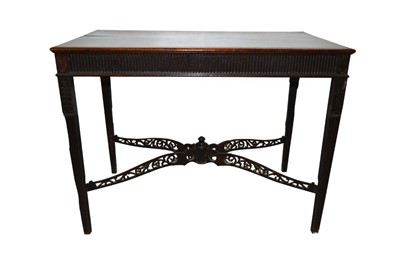 Lot 1465 - Chippendale style mahogany silver table