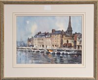 Lot 907 - *Andrew King (b. 1956), watercolour - Sailing...