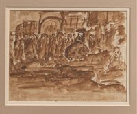 Lot 910 - Peggy Somerville (1918 - 1975), sepia...
