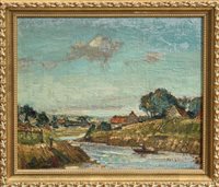 Lot 911 - *Stuart Scott Somerville (1908 - 1993), oil on...