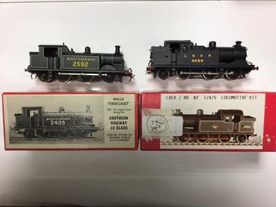 Lot 314 - Railway selection of OO gauge Wills Finecast and Millholme Models kits (six constructed but not all correct boxes) (8)