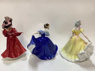 Lot 1190 - Six Royal Doulton figurines, all boxed