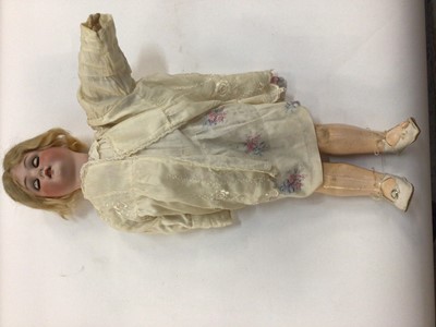 Lot 1926 - Doll with bisque head Heubach Koppelsdorf 250.3 Germany 