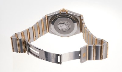 Lot 607 - Omega Constellation Perpetual Calendar bi-metal wristwatch