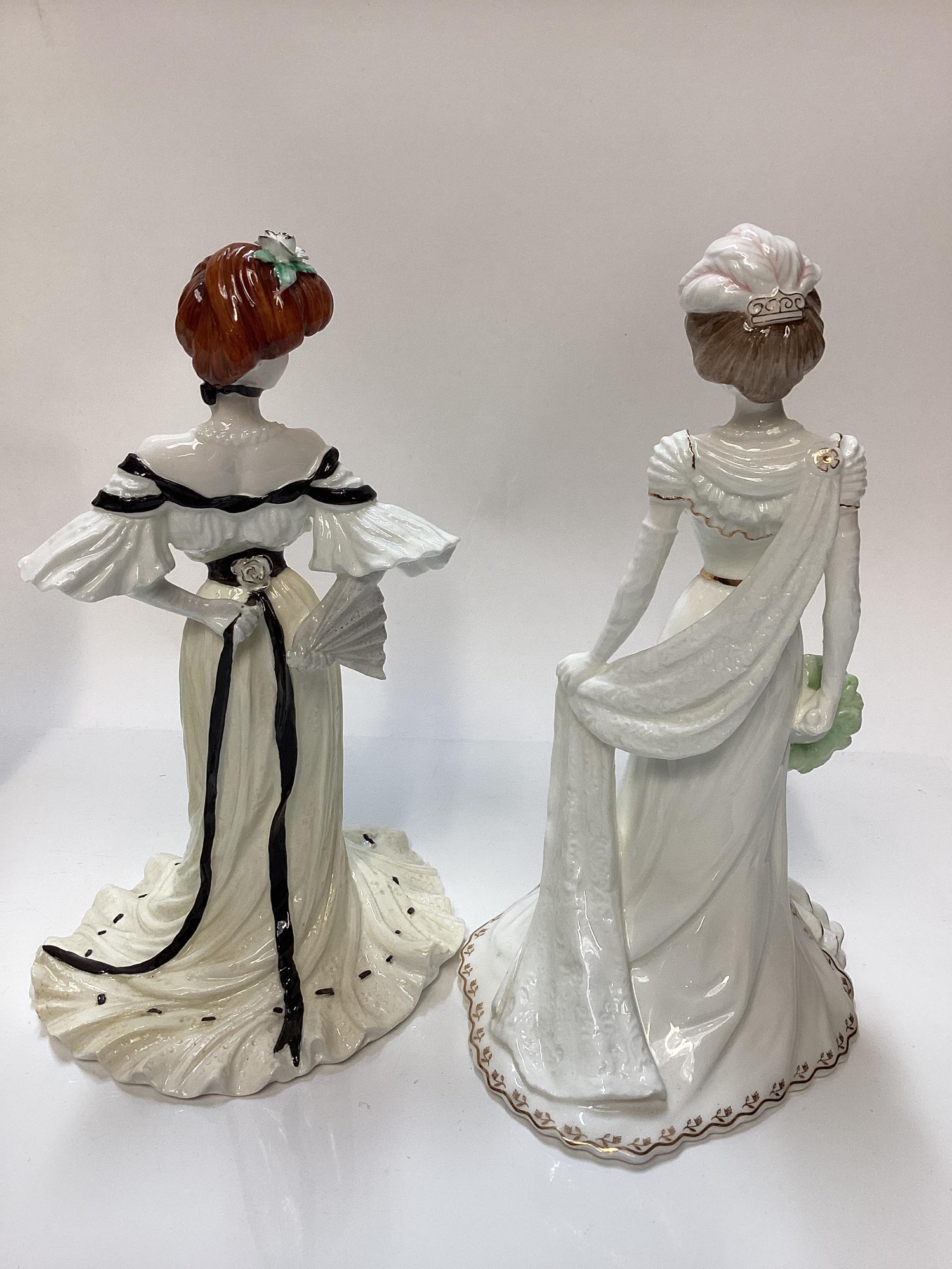 Lot 1126 - Four Coalport limited edition Golden Age