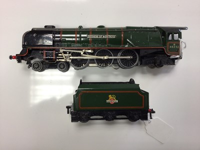 Lot 98 - Hornby Duplo 3 rail BR lined green Early Emblem 4-6-0 EDL12 "Duchess of Montrose" tender locomotive 46232, boxed and BR black 2-6-4 EDL18 Standard Tank locomotive 80054, boxed (2)