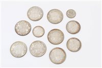 Lot 13 - G.B. silver coinage - George VI 1945 - to...