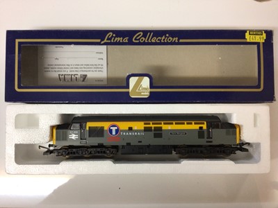 Lot 310 - Lima OO gauge Transrail Class 37 diesel locomotive, boxed 204700A8, Airfix BR blue A1A-A1A Class 31/4 diesel locomotive, boxed 54100-6, BR black Early Emblem 2-6-2 Prairie Tank locomotive, boxed 54...