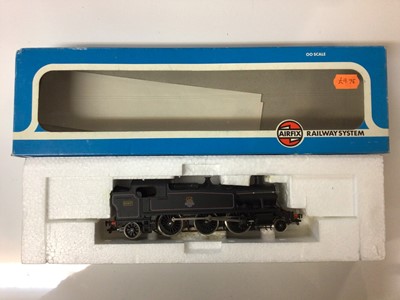 Lot 310 - Lima OO gauge Transrail Class 37 diesel locomotive, boxed 204700A8, Airfix BR blue A1A-A1A Class 31/4 diesel locomotive, boxed 54100-6, BR black Early Emblem 2-6-2 Prairie Tank locomotive, boxed 54...