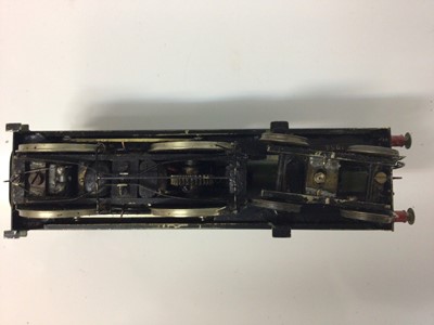 Lot 311 - Hand built SR green 4-4-0 tender locomotive 312 by Claude Standfast signed 1954, constructed BR lined green 4-6-0 'King Richard I' tender locomotive 6027, Hornby Duplo BR green diesel 'Crepello' D9...