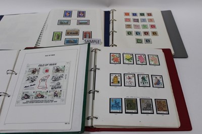 Lot 1501 - Stamps, GB and Channel Isle collection in albums