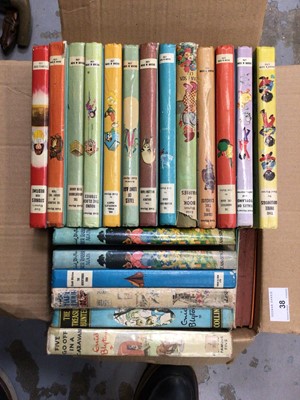 Lot 38 - Box of Enid Blighton and other children's illustrated